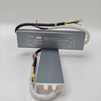 Alimentation LED étanche IP67 75W AC100-265V 12V 6.25A à sortie unique en aluminium pour bande LED, usage industriel, CE RoHS BIS