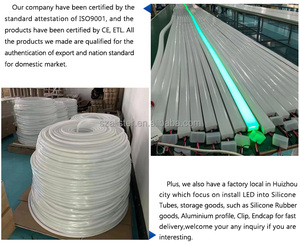 Ba Sided Đen Silicone hồ sơ <span class=keywords><strong>LED</strong></span> Flex Neon ống không thấm nước linh hoạt <span class=keywords><strong>LED</strong></span> <span class=keywords><strong>Strip</strong></span> cho cảnh quan thông minh neon ánh sáng - Product Image 6