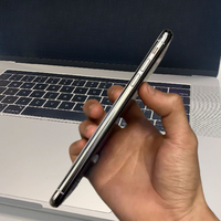 Vente en gros de téléphones d'occasion débloqués pour Xs Max 512 Go Argent, puce A12 Bionic, écran Super Retina OLED, Face ID, prix d'usine, fournisseur en gros