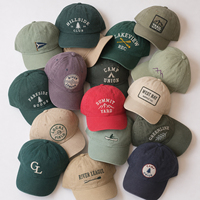 Casquette de baseball décontractée unisexe à profil bas, personnalisable, non structurée, unie, brodée, style « Dad Hat »