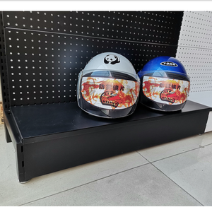 Giá Trưng Bày Mũ Bảo Hiểm Bằng Sắt Rèn, Giá Trưng Bày Mũ Bảo Hiểm Xe Máy Có Lỗ Trên Sàn - Product Image 4