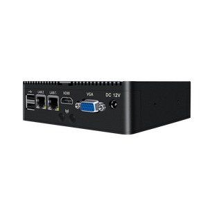 PC Mini portabel Windows Server Intel Celeron Dual Core N2840 <span class=keywords><strong>DDR3</strong></span> <span class=keywords><strong>2</strong></span> Lan 6 USB untuk rumah kantor industri Cocok US AU colokan - Product Image 2