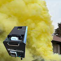 Machine à fumée couleur révélatrice de sexe, étanche, 3000W, machine à fumée arc-en-ciel, équipement d'effets de scène DJ, contrôle DMX, pour mariage