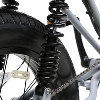 Vélo Électrique Tout-Terrain TXED Style Moto Fat Bike 48V 750W 7 Vitesses Suspension Arrière Moteur Arrière Cool pour Adultes