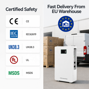 Batería Solar de Pared LiFePO4 de 51.2V 100Ah <span class=keywords><strong>con</strong></span> Stock en Almacén de la UE para Sistema de Almacenamiento de Energía Residencial - Product Image 5