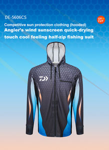 Simplee — pêche à capuche élégant unisexe, vêtements Anti-UV de protection contre le soleil, protection contre le soleil, idéal pour l'été - Product Image 2