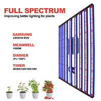 YXO Yuxinou EU BR Stock Phytolampe 800w 1000w LED Horticulture Végétation Spectre Complet Lampe de Croissance LED Lm301h Evo Lm282b 240w