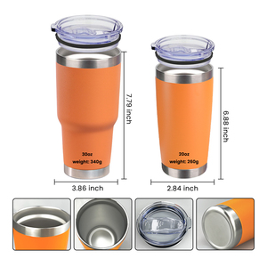 Gobelets isothermes <span class=keywords><strong>YETI</strong></span> de haute qualité 20oz 30oz en gros, tasses à café en acier inoxydable 304 avec couvercle magnétique - Product Image 5