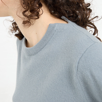 Offre Spéciale 100% cachemire coupe ample pull à col rond pour pull à tricoter pour vêtements d'extérieur