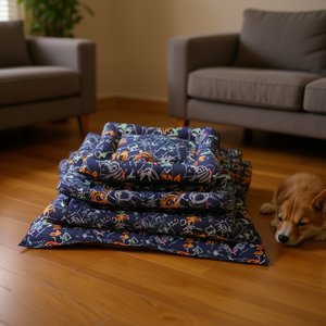 Set Letto per Animali Domestici YM1280 in Quattro Pezzi Imbottito in Cotone - Product Image 3