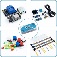 Kit dasar elektronik pintar, untuk ESP32 ESP-32S WiFi papan pengembangan dengan Tutorial yang kompatibel