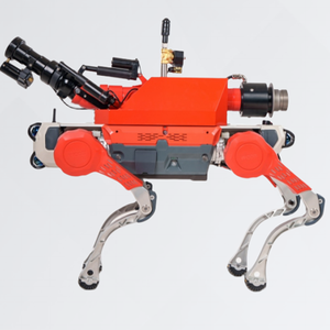 <span class=keywords><strong>Robot</strong></span> quadrupède de surveillance incendie en alliage d'aluminium IP65 pour la lutte contre les incendies en intérieur/extérieur, module de communication 4G/WIFI - Product Image 5
