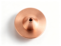Buse laser en cuivre monocouche de 1,0 mm D32 M14 pour machine de découpe laser haute puissance, accessoires de découpe laser à fibre