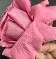 Rose artificielle en latex à toucher réel, tige unique, 77 cm, multicolore, personnalisable, accessoires floraux de mariage, décoration de centre de table, livraison gratuite