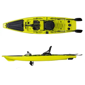 Kayak individual profesional LSF de 3.81 m de HDPE para pesca con asiento trasero de aluminio mejorado - Product Image 6