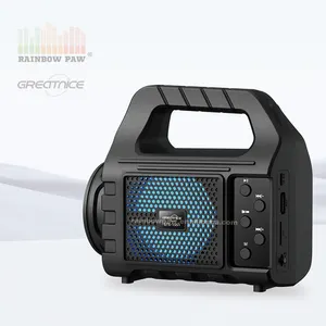 Hot sale kts solar speaker gts-1551 newest professional portable bt 3 Inch wireless speaker outdoor music player with flashlight