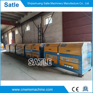 Machine à tréfiler de type droit série LZ560 pour le traitement du <span class=keywords><strong>fil</strong></span> de soudure, du <span class=keywords><strong>fil</strong></span> de ligature et du <span class=keywords><strong>fil</strong></span> <span class=keywords><strong>barbelé</strong></span> - Product Image 5