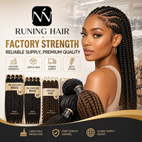 Extensiones de Cabello Sintético para Crochet, Estilo Gypsy Locs, 18 Pulgadas, 24 Mechones, Rizadas