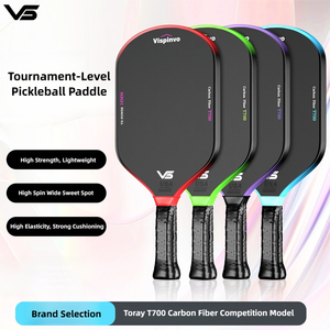 Raquette de pickleball en fibre de carbone 2026 en vente chaude Toray T700 16mm thermoformé approuvé USAPA - Product Image 1