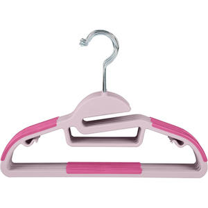 Perchas para Niños Simplificadas, Antideslizantes, Ahorradoras de Espacio, de Plástico, para Ropa de Bebé - Product Image 1