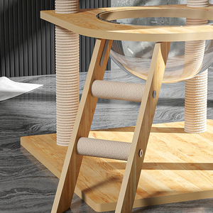 Tutti i tipi di gatto arrampicata struttura gatto albero con nido di gatto integrato arrampicata e gioco mobili di protezione moda - Product Image 6