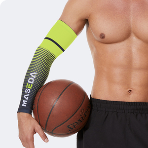 UPF 50 copri braccio di raffreddamento traspirante maniche protezione solare basket <span class=keywords><strong>pallavolo</strong></span> sport calcio protezione <span class=keywords><strong>gomitiere</strong></span> - Product Image 6