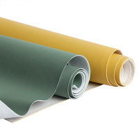 Cuir écologique en gros pour usine, cuir reconstitué en matériaux recyclés pour chaussures, sacs, tapis et applications de meubles