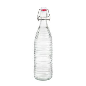 Mới Đến Thiết Kế Sáng Tạo Hot Bán 533G 1000Ml Vòng Hình Dạng Rõ Ràng Đu Top Chai Thủy Tinh OEM Tùy Chỉnh Bao Bì - Product Image 1