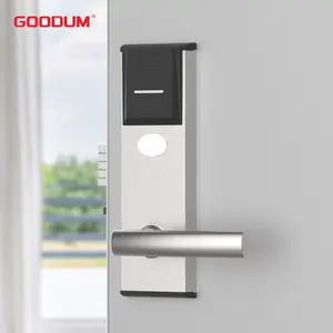 Goodum China Smart Locks Sicherheitsschloss mit Hotelmanagementsoftware Schlüsselmanagement Schlüssellese/RF-Karten-Türschloss Fronteneingang