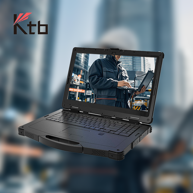 KTB 15XA Core I5 I7 Supports Single GPS Industrial Laptop Computers 15.6 Inch 15" Waterproof Rugged Laptop with Hot Swap Battery