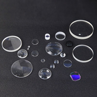 Lentille asphérique de 25,4 mm, EFL 40 mm, verre moulé, optique collimatrice pour systèmes à diode laser et LED