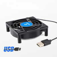 Électronique portable USB Mini ventilateur en plastique de refroidissement radiateur domestique Vontar C1 Plus pour ordinateur PC Ugoos H96 X96 Max HK1 T95 TV Box