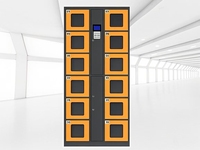 Casier d'entreposage automatique 24 heures sur 24 Voir à travers l'armoire Casier de plage Distributeur automatique Système de casier intelligent avec système de paiement