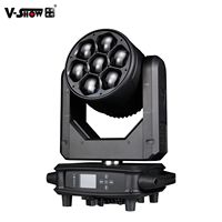 VSHOW R740L 740 B-EYES tête mobile série R Splash 7L 7 pièces 40W RGBW 4 en 1 LED éclairage de scène Dj lumière théâtre Club