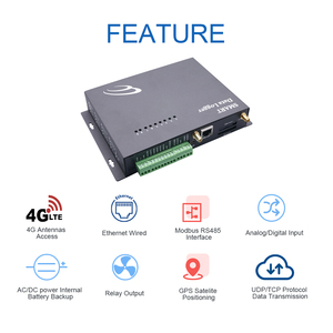 4G báo động Messenger 4-20mA <span class=keywords><strong>Transmitter</strong></span> 4G nhiệt độ độ ẩm cảm biến đa điểm modbus 4G Ethernet GPS dữ liệu logger - Product Image 5