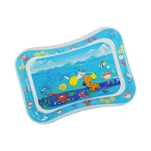 Sea Animal Print Baby Inflatable Play Mat Infant Toy Water Entertainment Playing Toy
