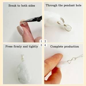 Cierres Separadores para Collares, Oro de 14k y Plata, Antienredos, Cierre de Seguridad para Joyería, Convertidor de Cierre, Extensor de Cadena - Product Image 4