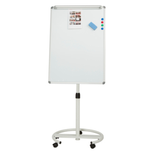 Top Sale verstellbare runde Röhren Stativ Flip chart magnetisches Whiteboard mit Ständer für Büro und Schule bewegliches Whiteboard - Product Image 1