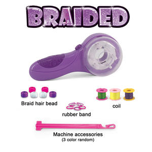 Tresseur de cheveux électrique AiJH pour filles, machine à tresser DIY, kit de coiffure torsadée, cadeau pour enfants, jouets de maquillage - Product Image 5