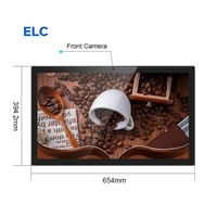 Nuevo Pantalla Táctil Capacitiva Profesional RK3566 de 27 Pulgadas para Montaje en Pared, Señalización Digital de Cuatro Núcleos, Reproductor de Publicidad con Android y Wi-Fi
