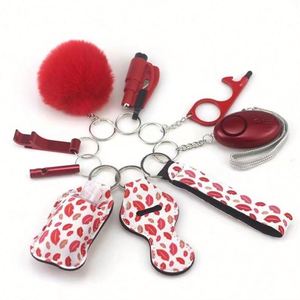 Women Rhinestone Bling <b>Personal</b> Self Defense <b>Keychain</b> Set Bulk Accessories Self Defense <b>Keychain</b> for Women - Product Image 6