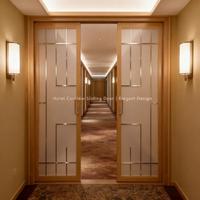 Étagères pliantes en bois massif de qualité supérieure, écran de séparation autoportant, colonne d'aménagement intérieur pour hall d'entrée, chambre, hôtel, salon