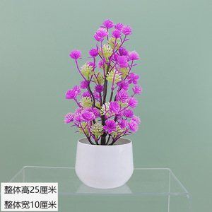 Fiori artificiali decorazione del soggiorno decorazione della casa pianta di plastica piccole <span class=keywords><strong>piante</strong></span> in vaso piccole <span class=keywords><strong>piante</strong></span> in vaso - Product Image 3