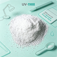 ZHUOTAI UV-1988/PR25 Absorbeur UV CAS 7443-25-6 Poudre de malonate de benzylidène Pureté 99% MF C13H14O5 PC Plastique anti-jaunissement