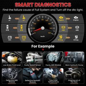 Original LAUNCH <span class=keywords><strong>X431</strong></span> <span class=keywords><strong>CRP123</strong></span> V2.0 OBD2 herramientas ABS SRS Airbag motor en lanzamiento escáner de diagnóstico automotriz lector de código OBDII completo - Product Image 6