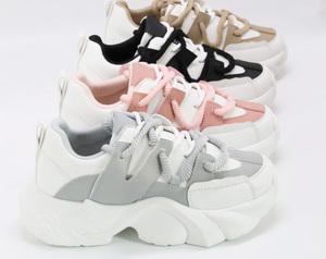 Zapatos de mujer de estilo para caminar de bajo precio con envío gratis cesta gruesa Homme zapatos de estilo para caminar con cordones - Product Image 5