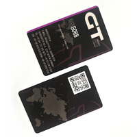 Etiqueta Mini Impermeable de PVC Impresa Personalizada, Tarjeta de Regalo NFC RFID, Código QR, Código de Barras para Uso en Hoteles, Marketing Empresarial, Pago Rápido