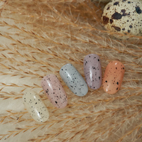 Couche de Base brillante en velours pour vernis à ongle, de couleur noir, mat, flocons sans essuyer, finition brillante, avec effet mat, 1 pièce, vente en gros