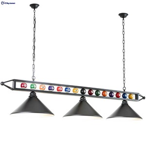 Lampe de <span class=keywords><strong>billard</strong></span> suspendue multicolores / Lumières de <span class=keywords><strong>billard</strong></span> / Éclairage de table de snooker - Product Image 1