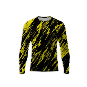Personnalisez votre propre chemise de pêche sportive, sublimation, séchage rapide, protection solaire UPF50+, chemise de pêche unie, manches longues pour homme - Product Image 1